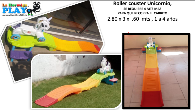 Roller Couster Unicornio