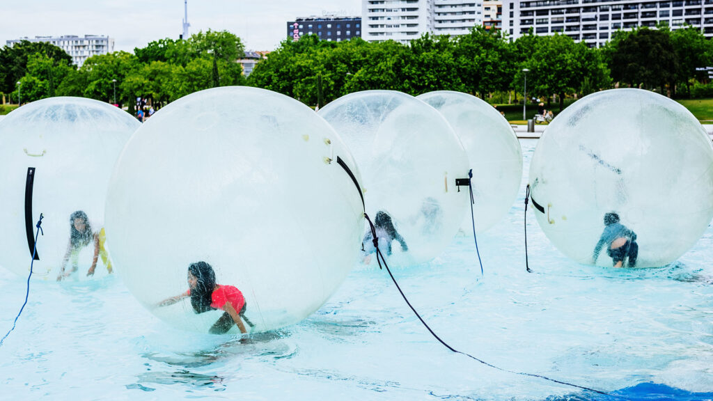 renta bumper balls cdmx