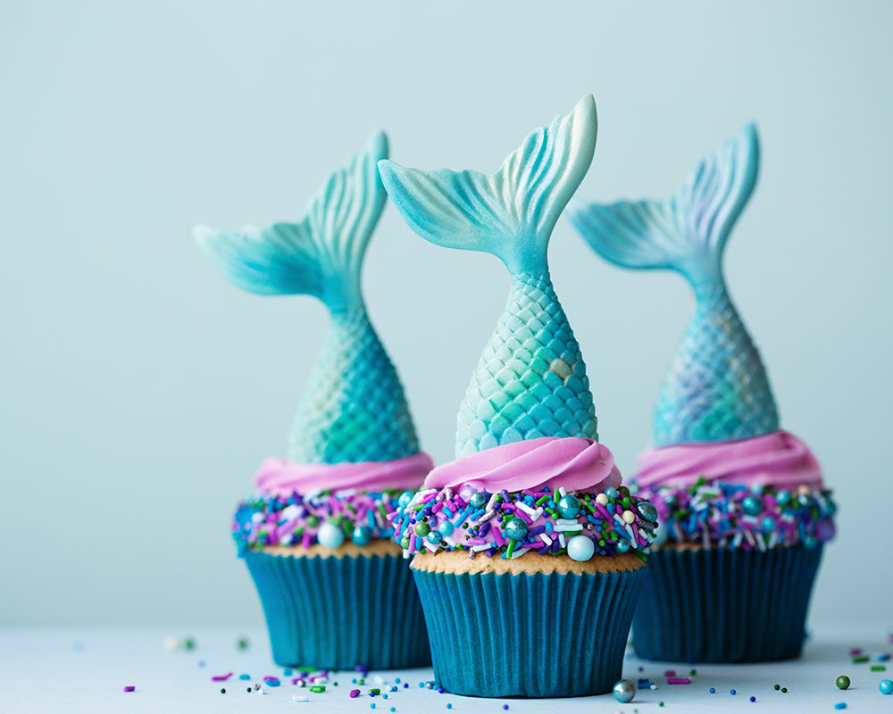 manualidades de la sirenita para fiestas