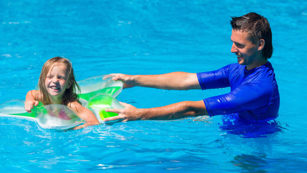animación acuatica fiestas infantiles