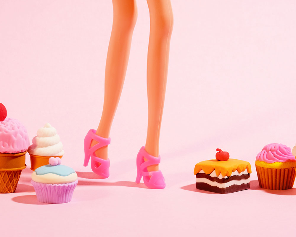 fiesta de barbie sencilla