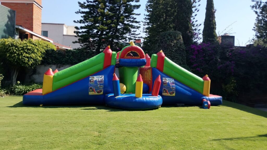 Inflable interactivo en renta CDMX para fiestas infantiles y cumpleaños