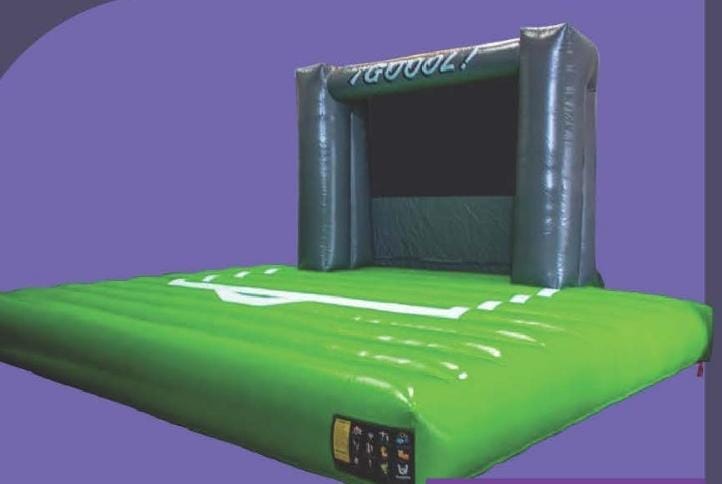 Portería inflable en renta CDMX para fiestas y eventos deportivos infantiles