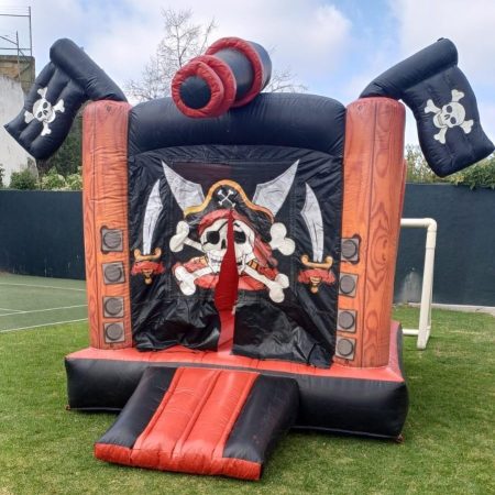 Inflable Castillo Pirata Brincolín con rampa