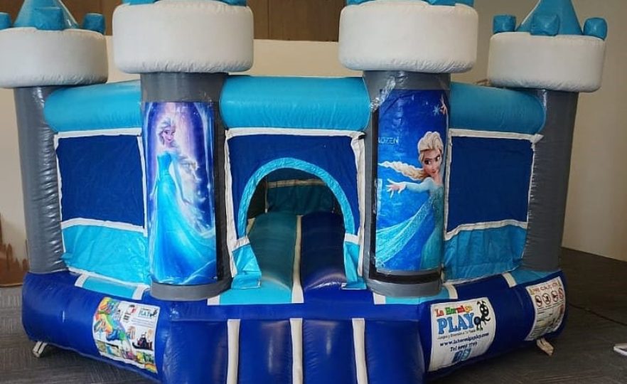 Inflable Princesas hexagonal