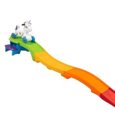 Montaña rusa Step2 Roller Coaster Unicornio en renta CDMX para niños