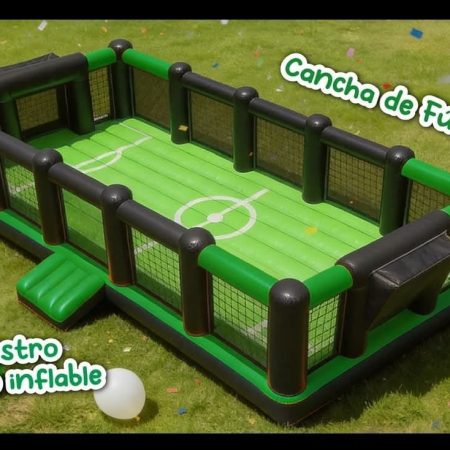 Cancha de futbol inflable en renta CDMX para fiestas infantiles y eventos