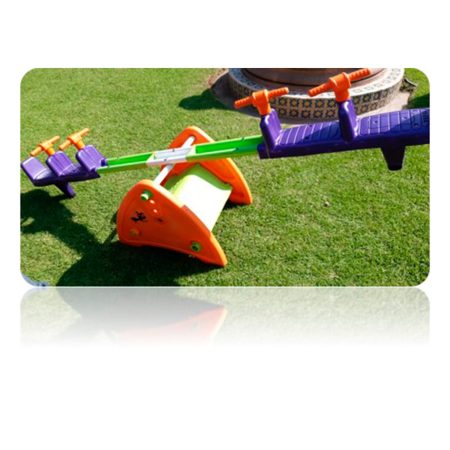 Juego de sube y baja doble para niños pequeños.