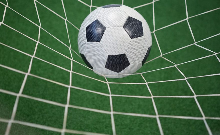 cancha de fútbol inflable