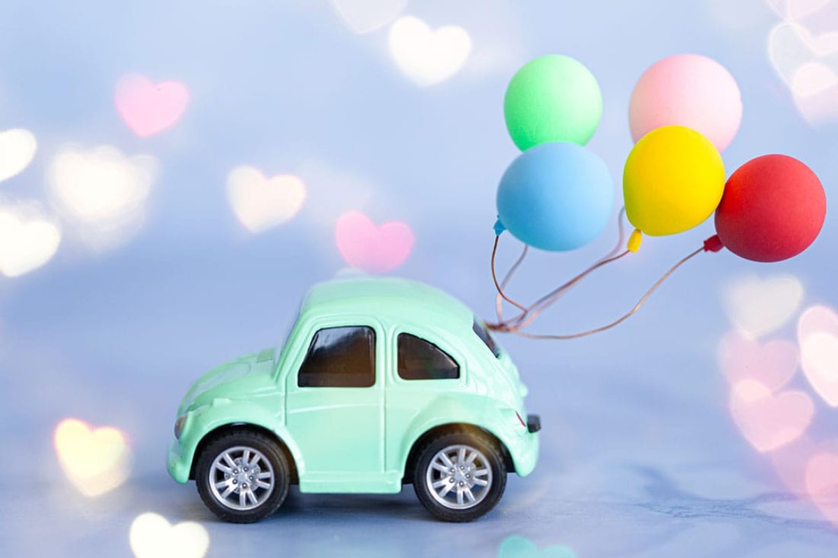 decoración de carros para fiestas infantiles