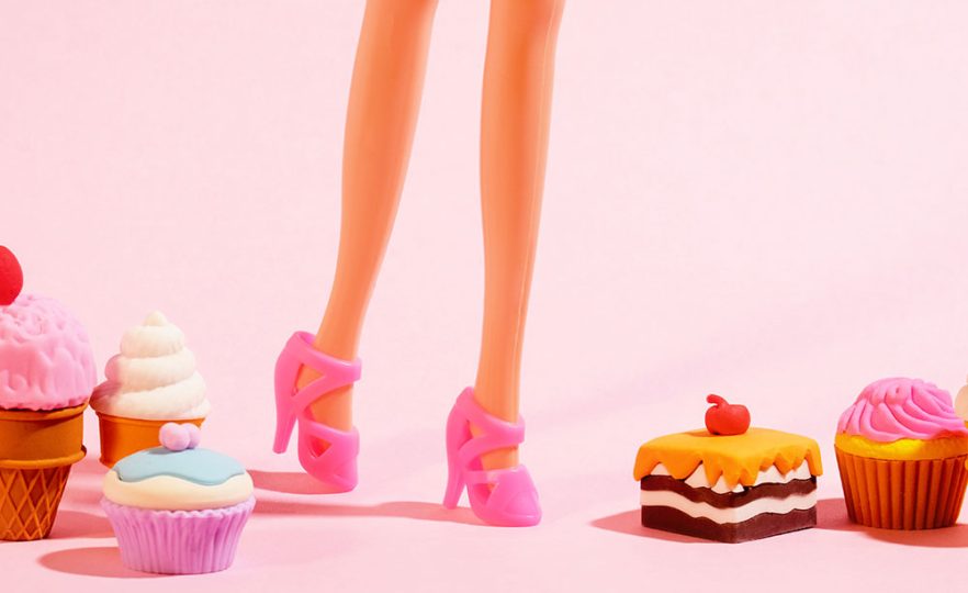 fiesta de barbie sencilla