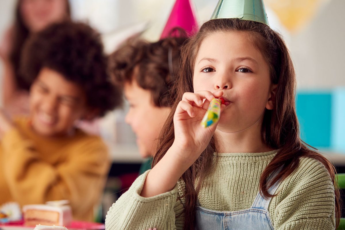 fiesta infantil en la escuela