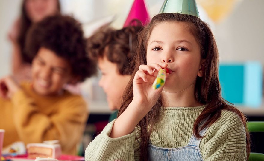 fiesta infantil en la escuela