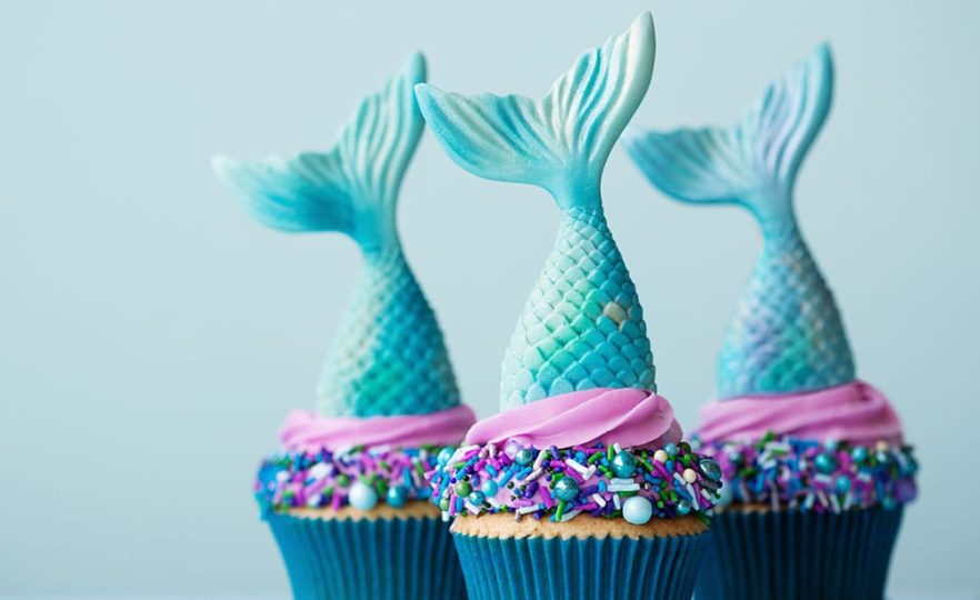 manualidades de la sirenita para fiestas