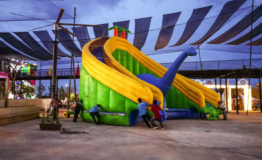 Inflables para clausura escolar: ideas | La Hormiga Play