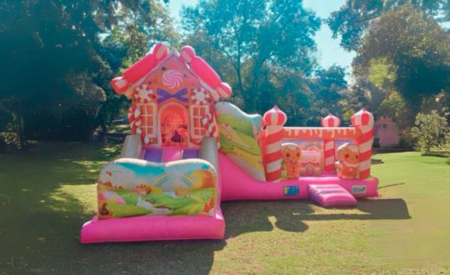 Renta Inflable niña Candy Navidad