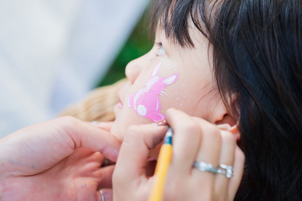 pintacaritas de niño
