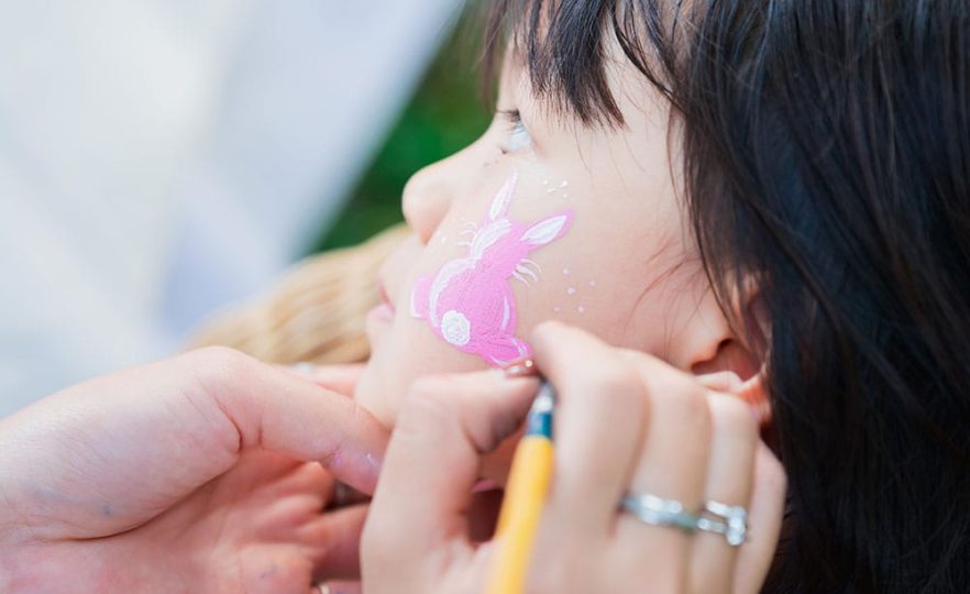 pintacaritas de niño