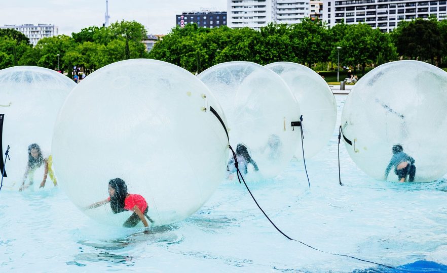 renta bumper balls cdmx
